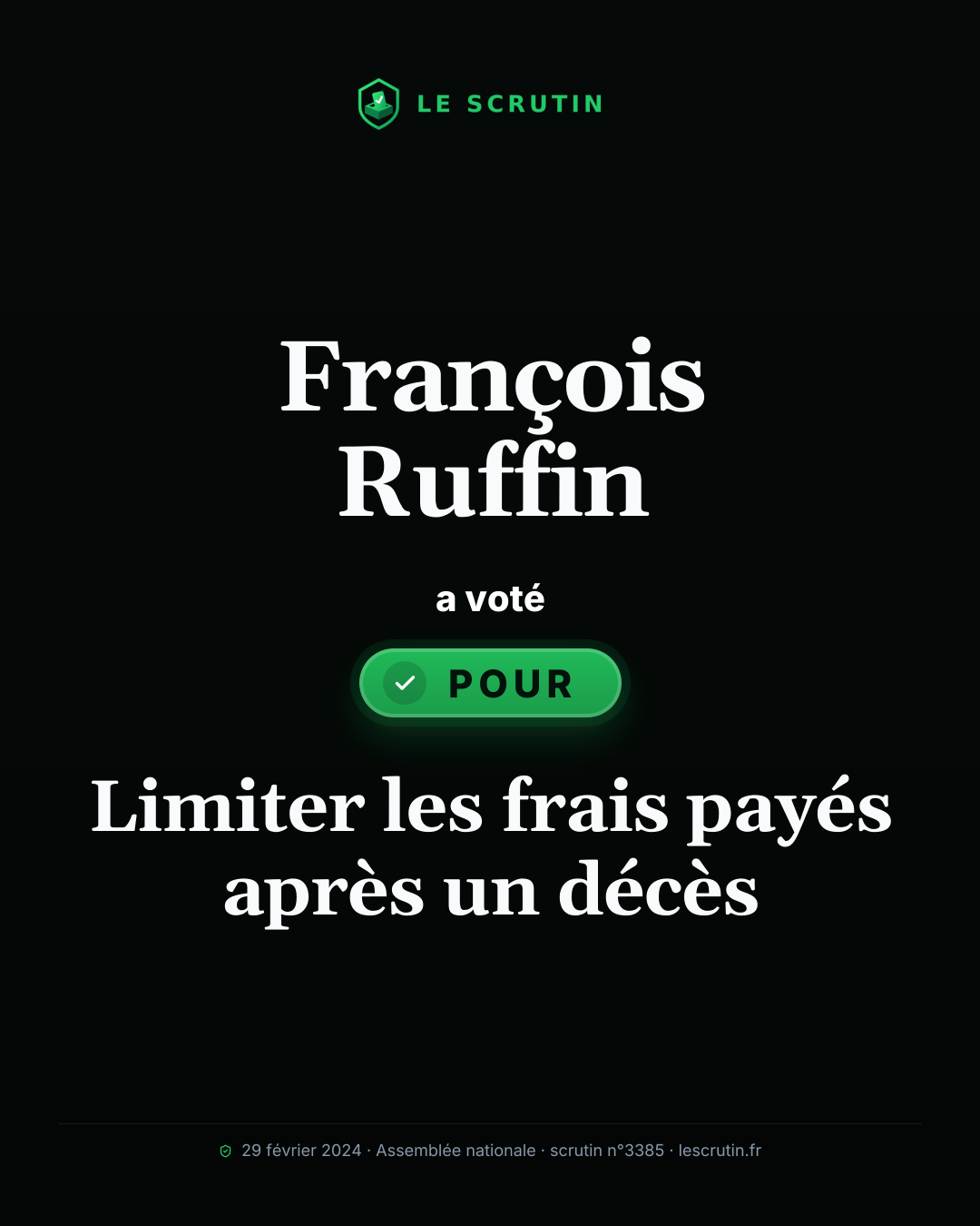 Visuel : Limiter les frais payés après un décès