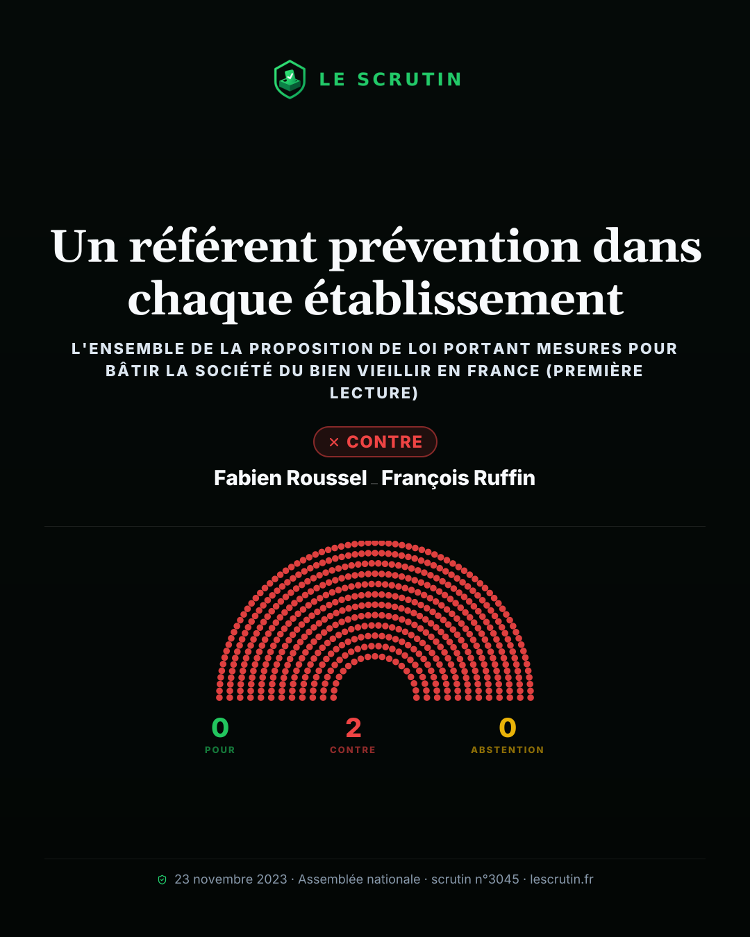 Visuel : Un référent prévention dans chaque établissement