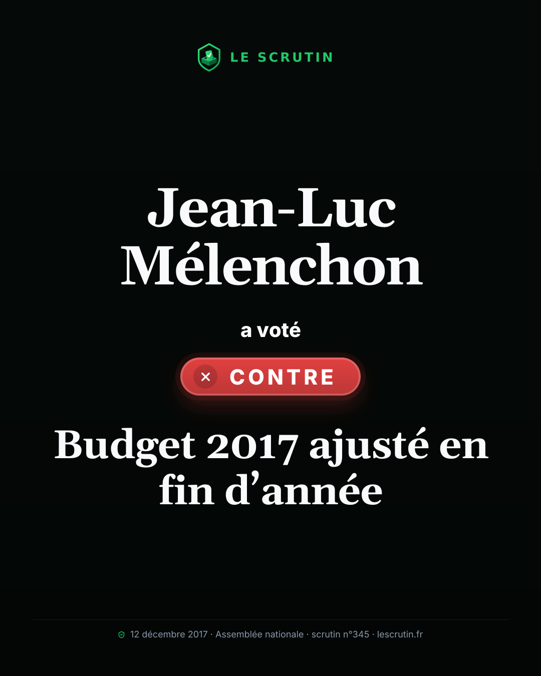 Visuel : Budget 2017 ajusté en fin d’année