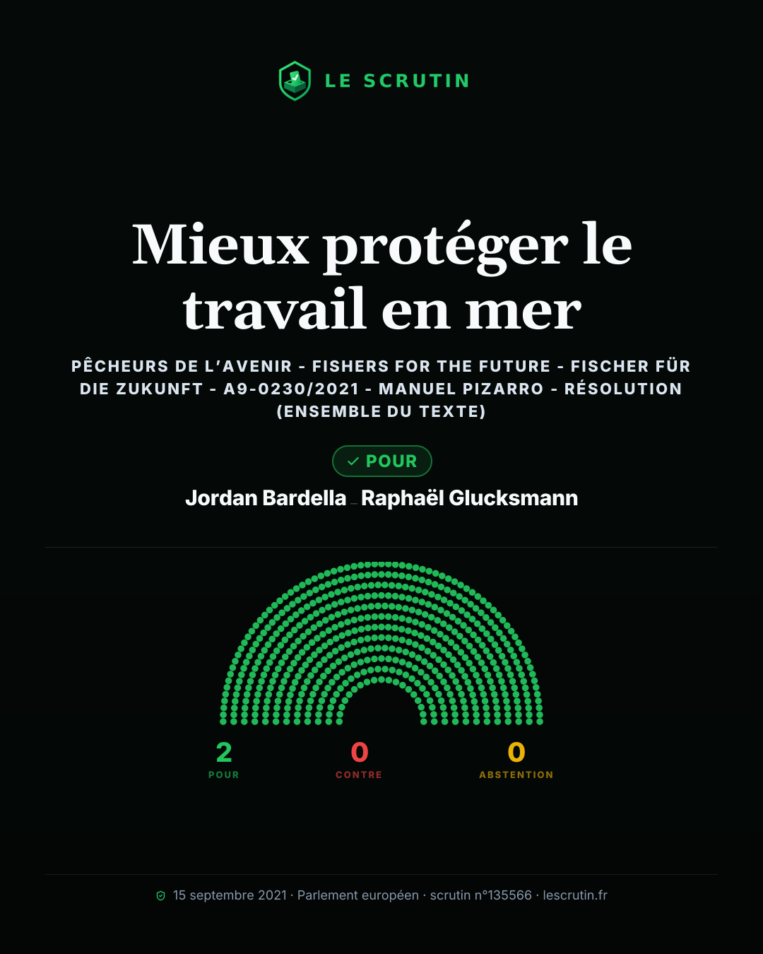 Visuel : Mieux protéger le travail en mer