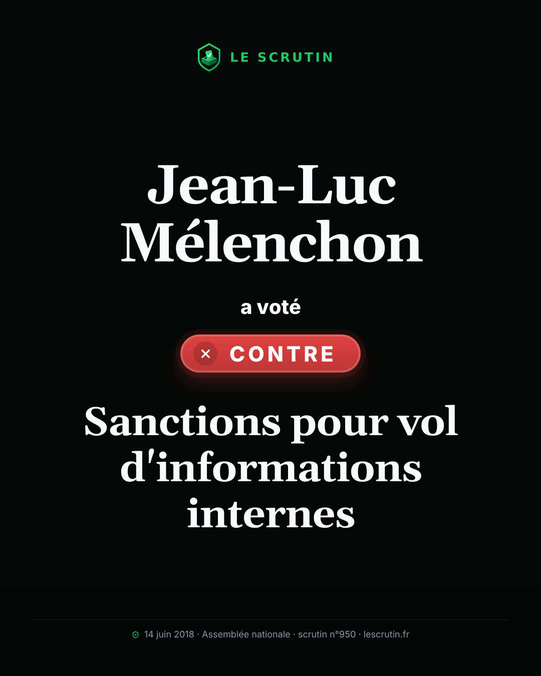 Visuel : Sanctions pour vol d'informations internes