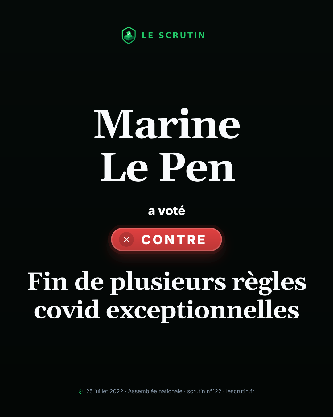 Visuel : Fin de plusieurs règles covid exceptionnelles