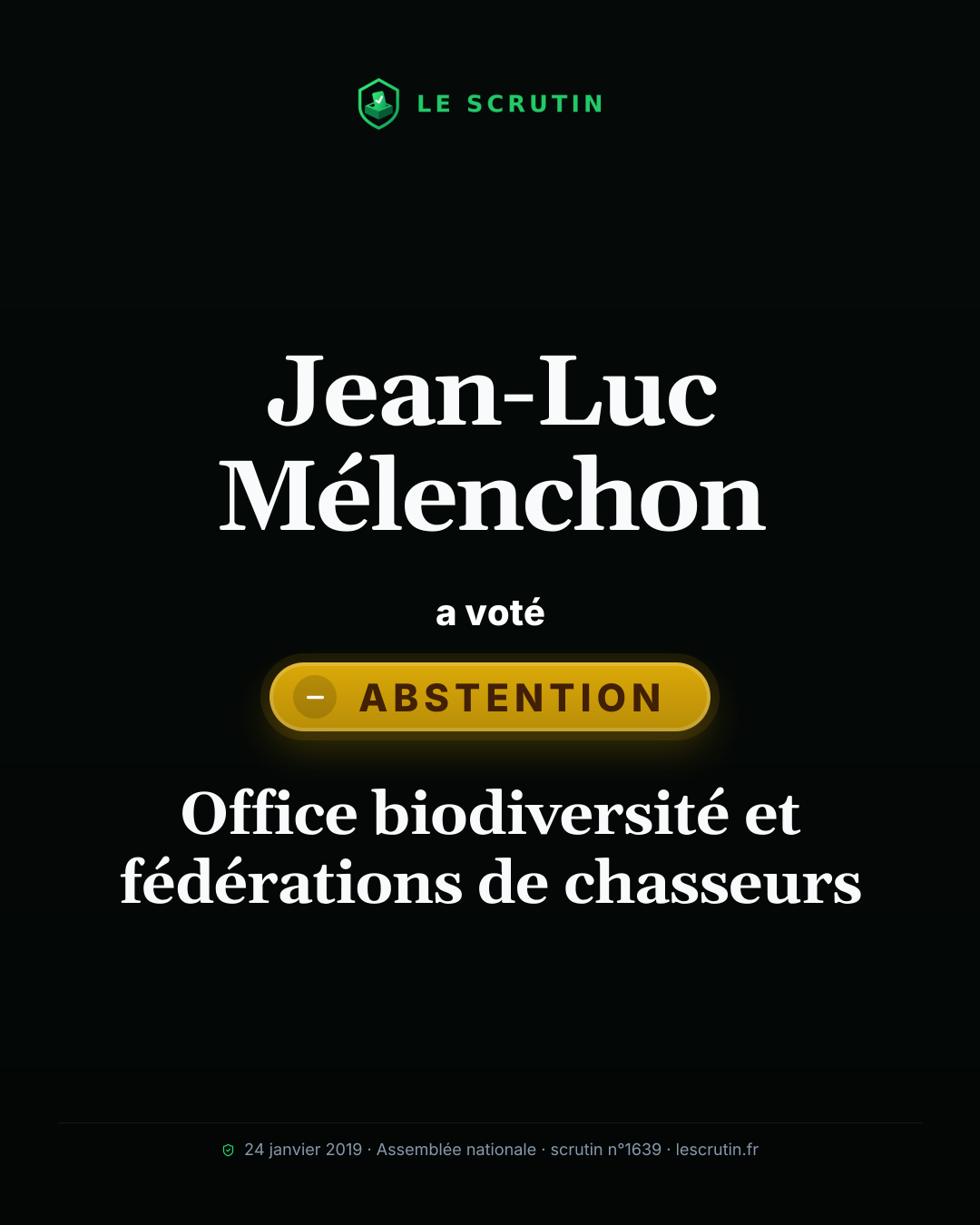 Visuel : Création d’un office public pour la nature