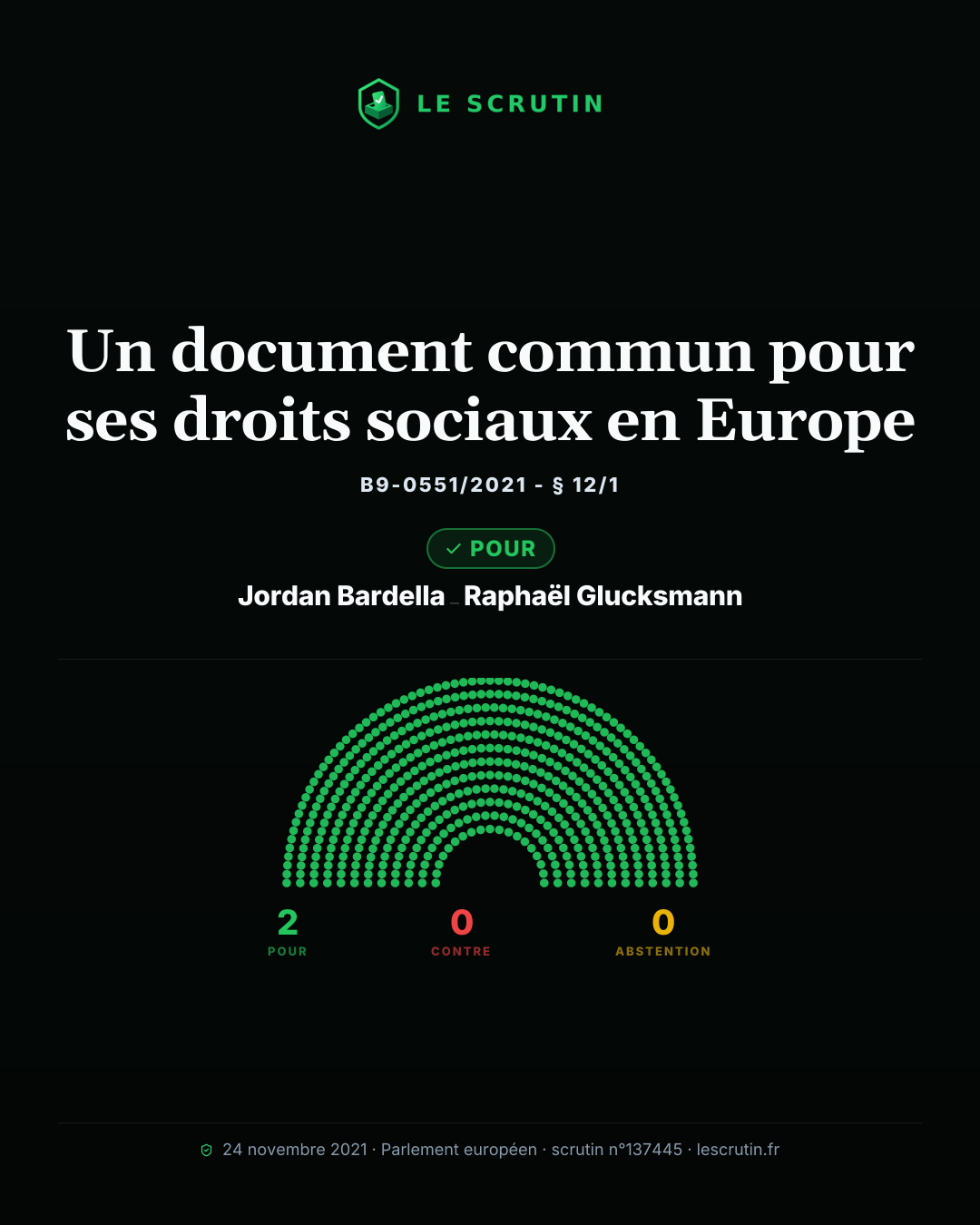 Visuel : Un document commun pour ses droits sociaux en Europe