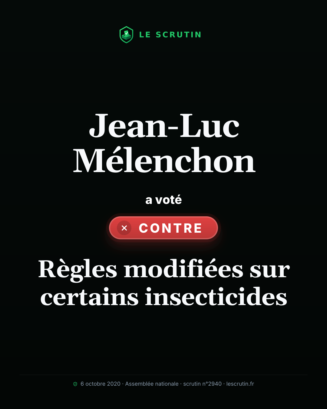 Visuel : Règles modifiées sur certains insecticides