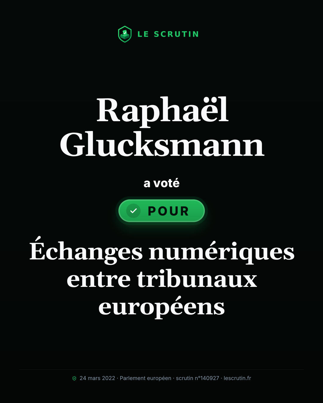 Visuel : Échanges numériques entre tribunaux européens