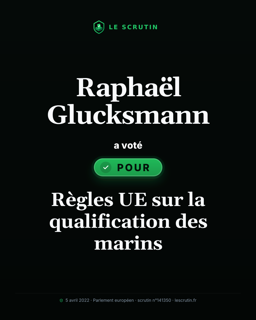 Visuel : Règles UE sur la qualification des marins