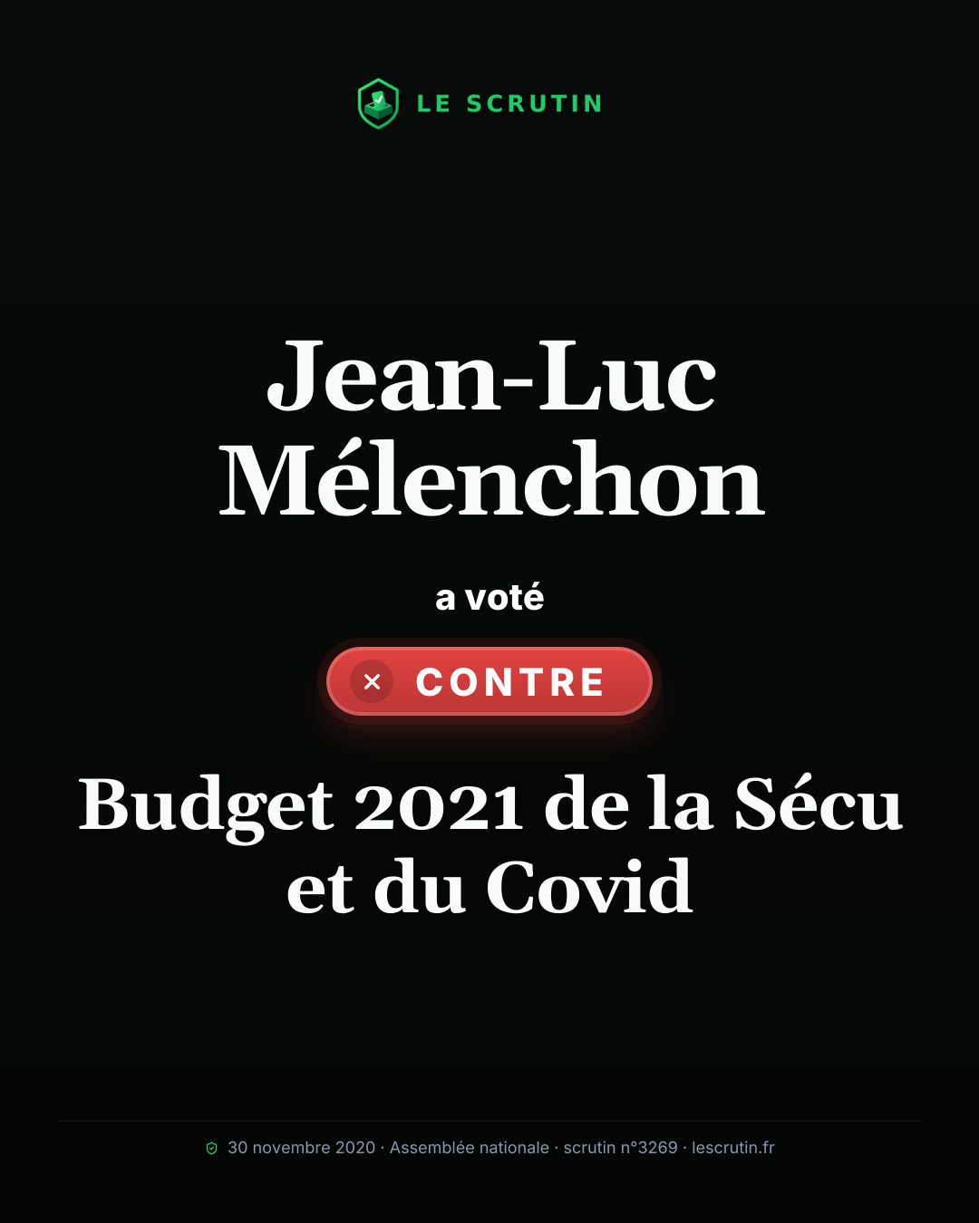 Visuel : Budget 2021 de la Sécu et du Covid