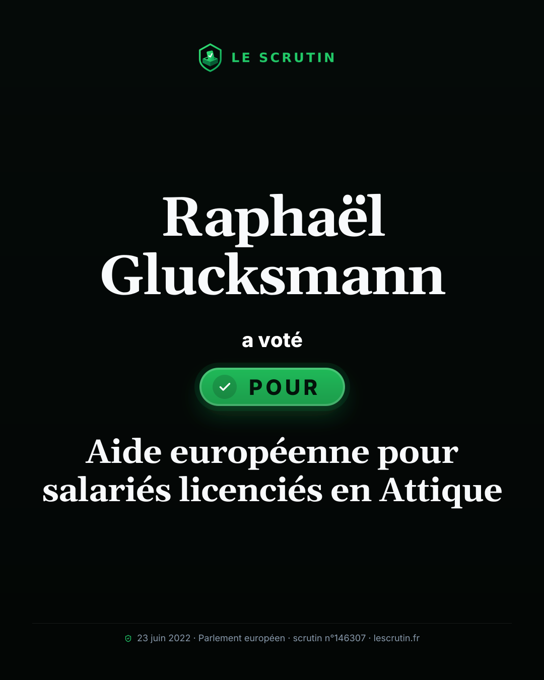 Visuel : Aide européenne pour salariés licenciés en Attique