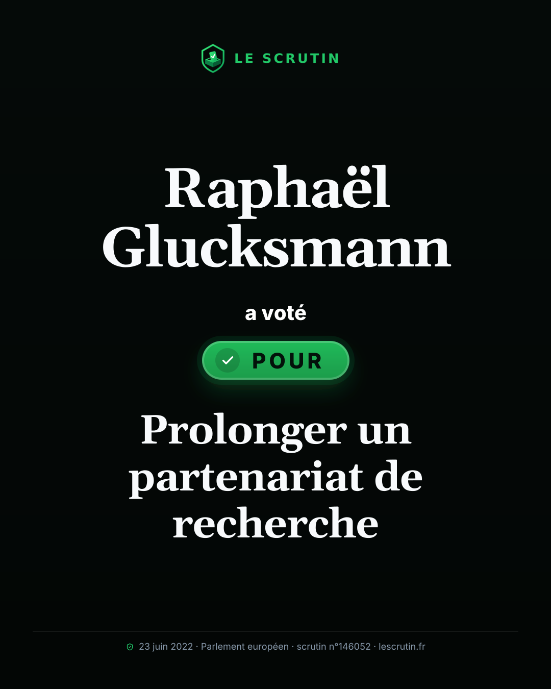 Visuel : Prolonger un partenariat de recherche