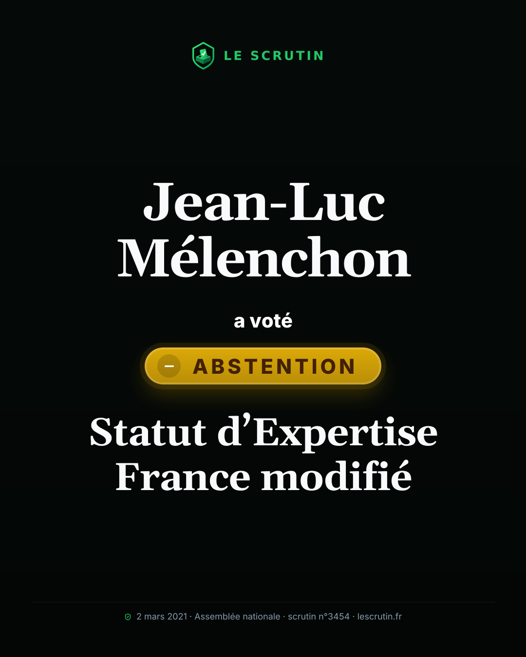 Visuel : Statut d’Expertise France modifié