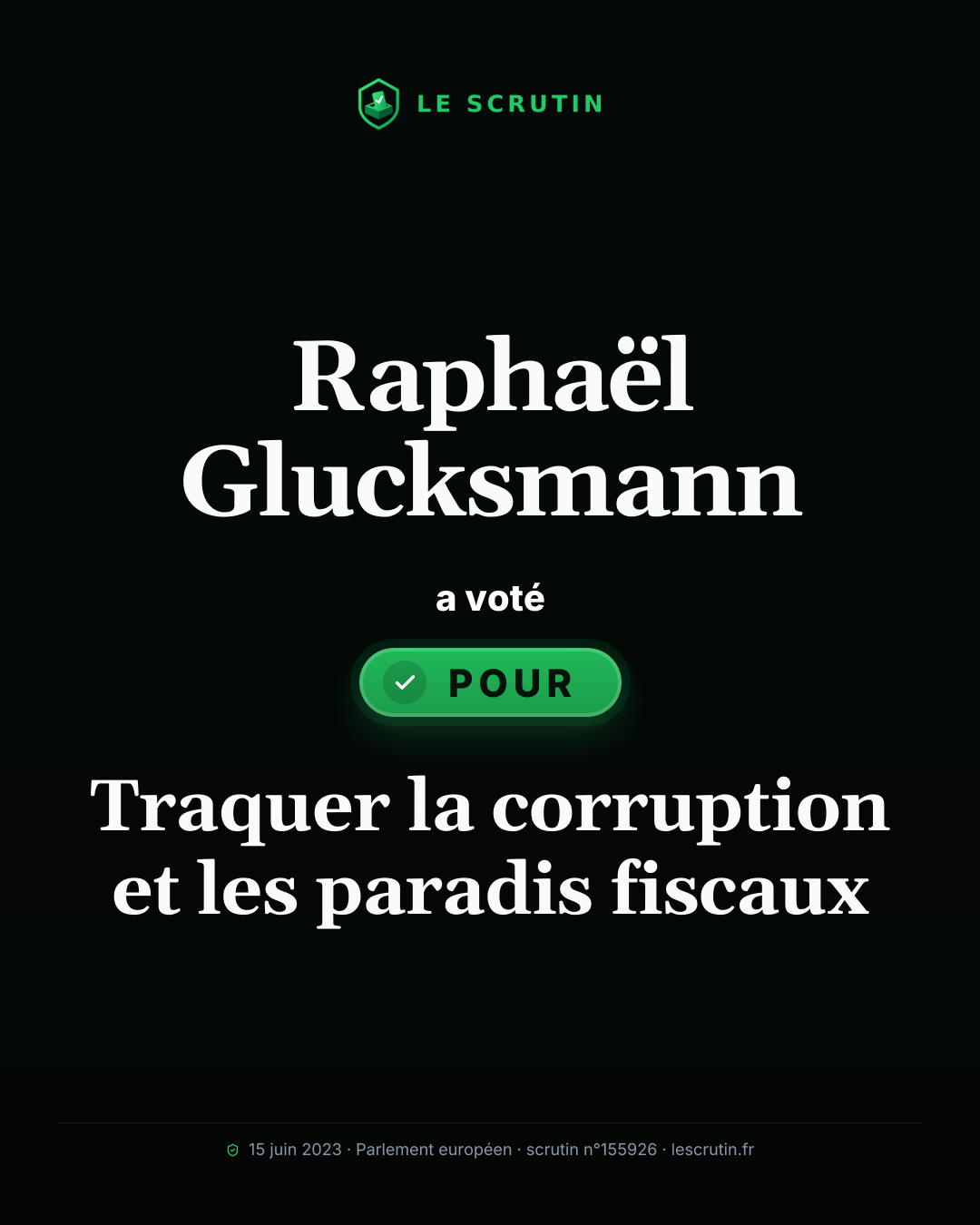 Visuel : Traquer la corruption et les paradis fiscaux