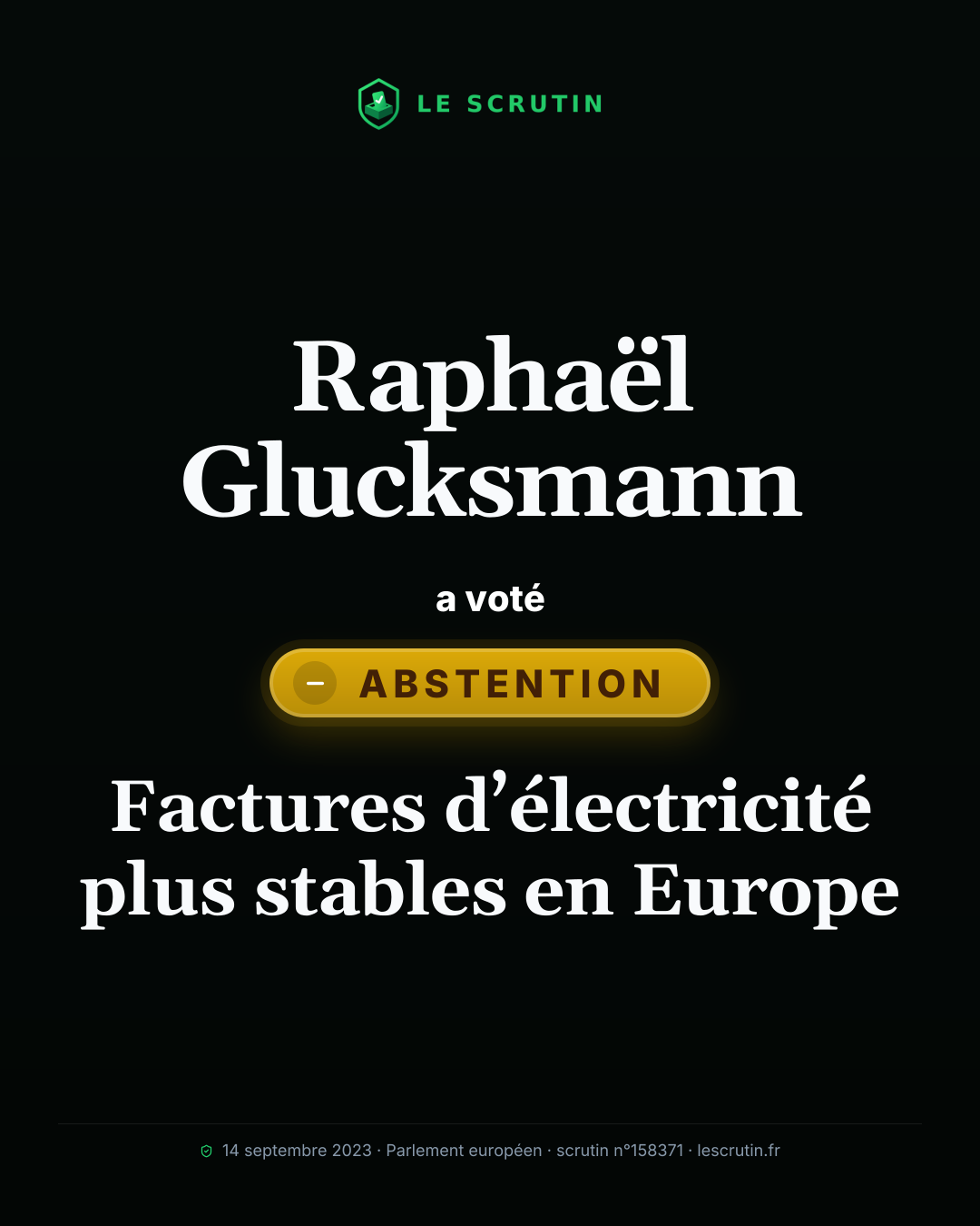 Visuel : Factures d’électricité plus stables en Europe