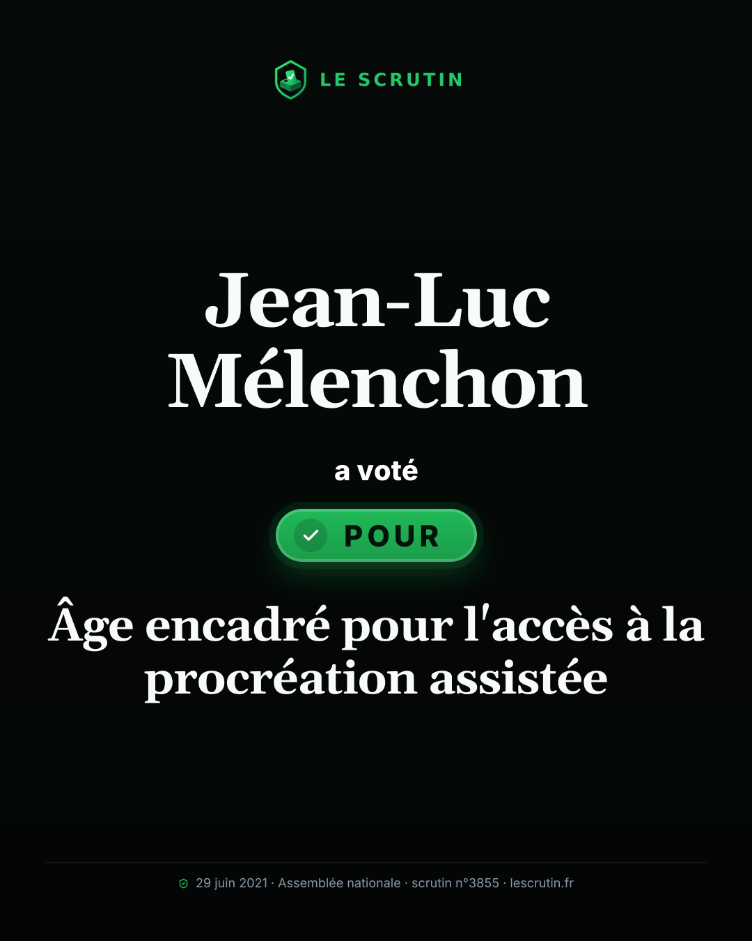 Visuel : Âge encadré pour l'accès à la procréation assistée