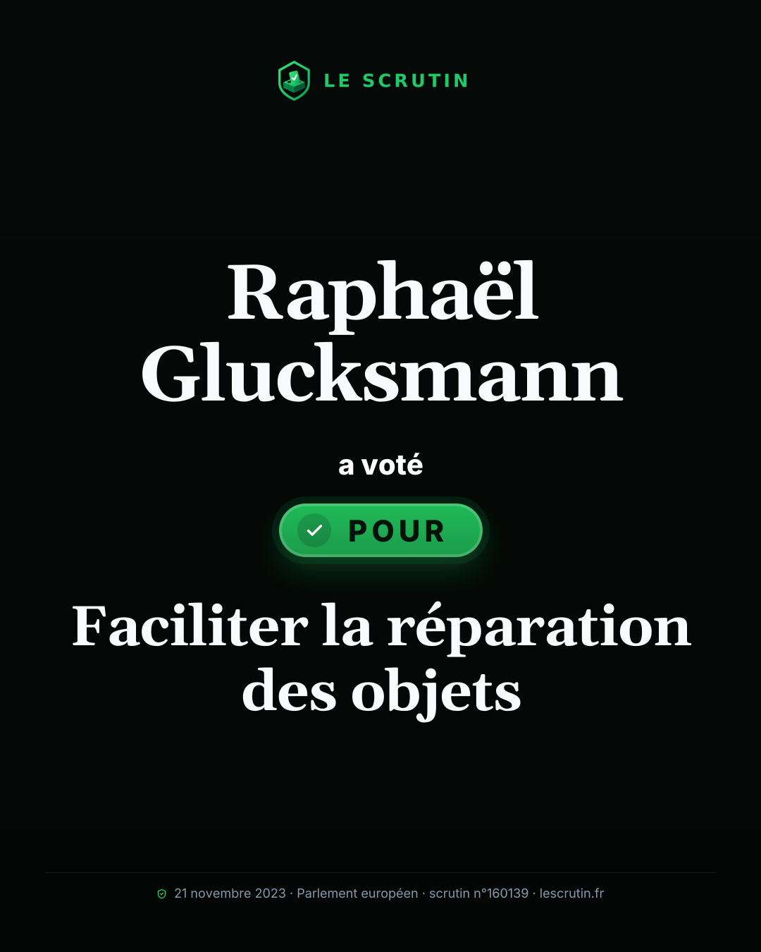 Visuel : Faciliter la réparation des objets