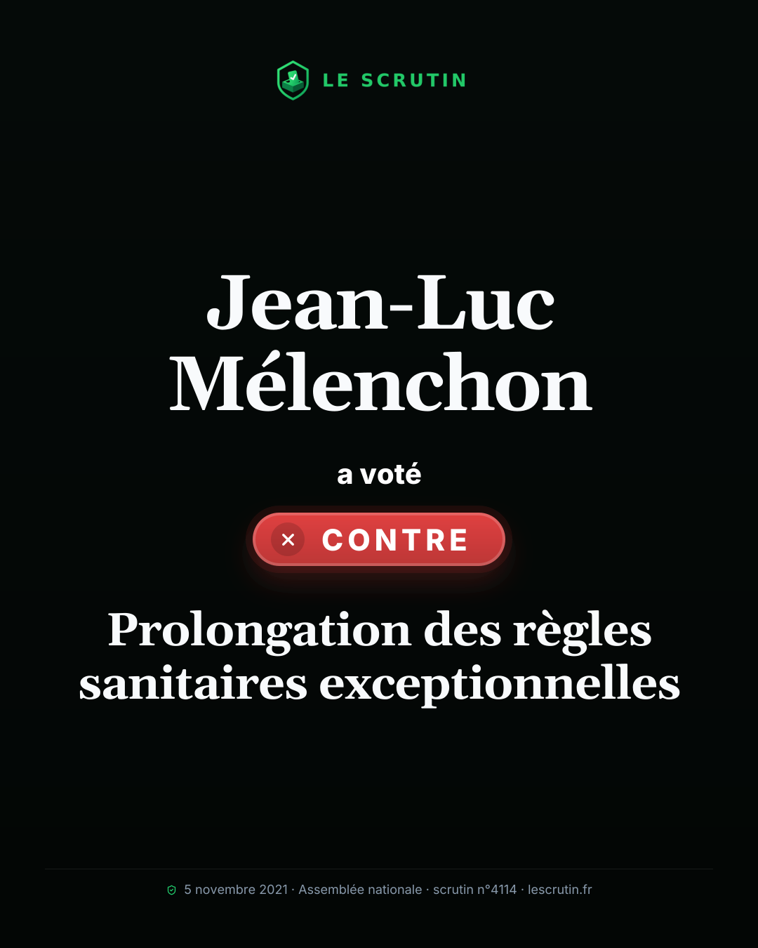 Visuel : Prolongation des règles sanitaires exceptionnelles