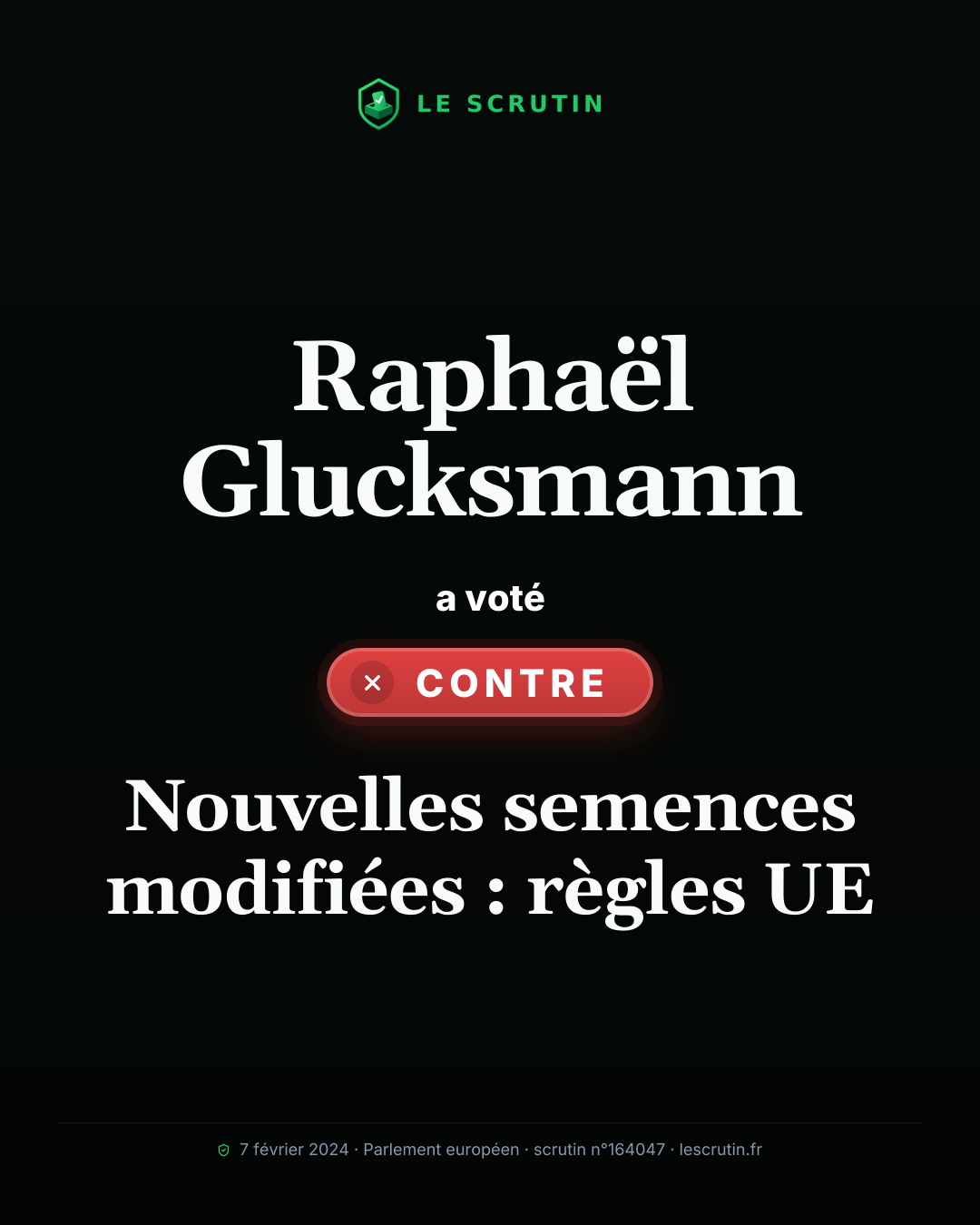 Visuel : Nouvelles semences modifiées : règles UE