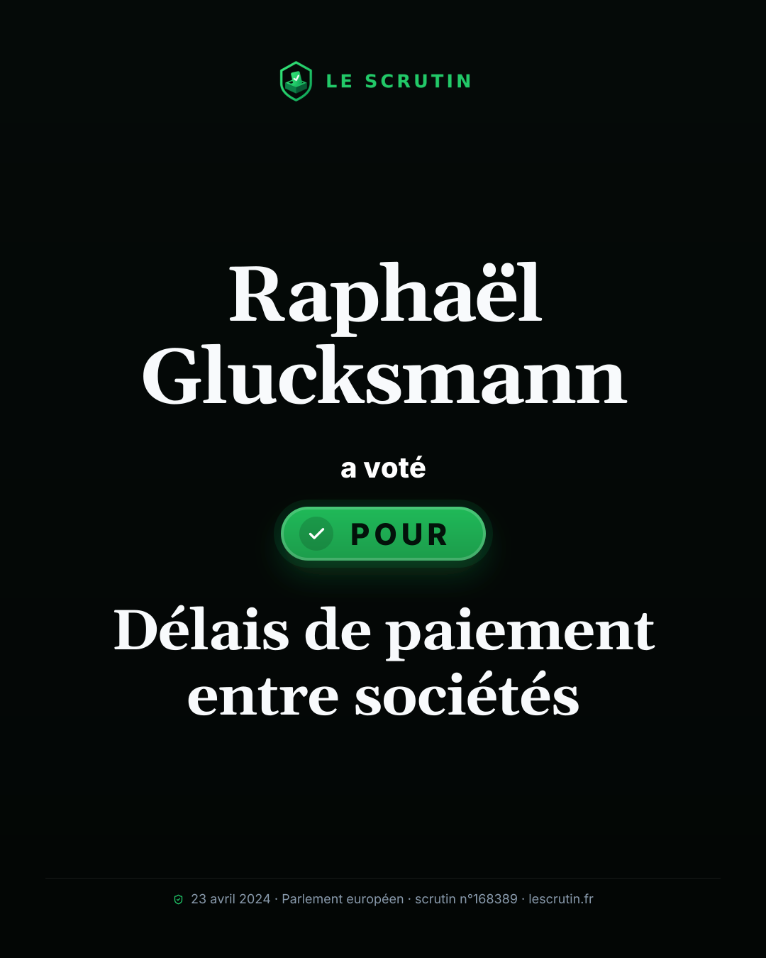 Visuel : Délais de paiement entre sociétés