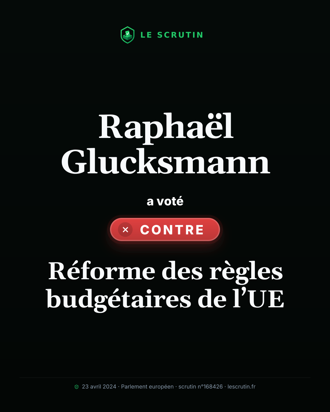 Visuel : Réforme des règles budgétaires de l’UE