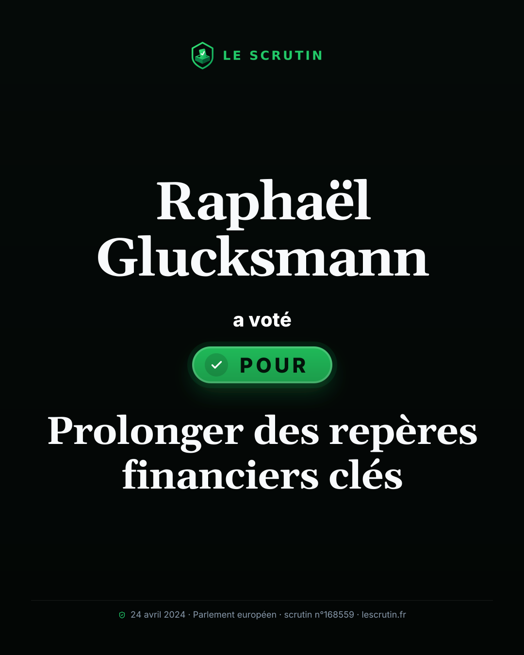 Visuel : Prolonger des repères financiers clés