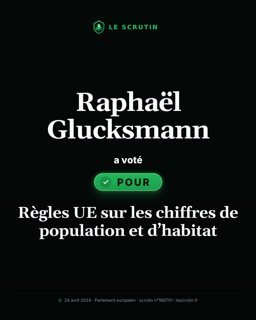 Visuel : Règles UE sur les chiffres de population et d’habitat