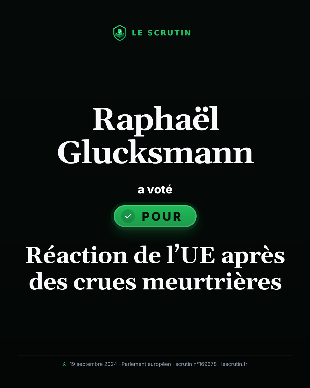 Visuel : Réaction de l’UE après des crues meurtrières