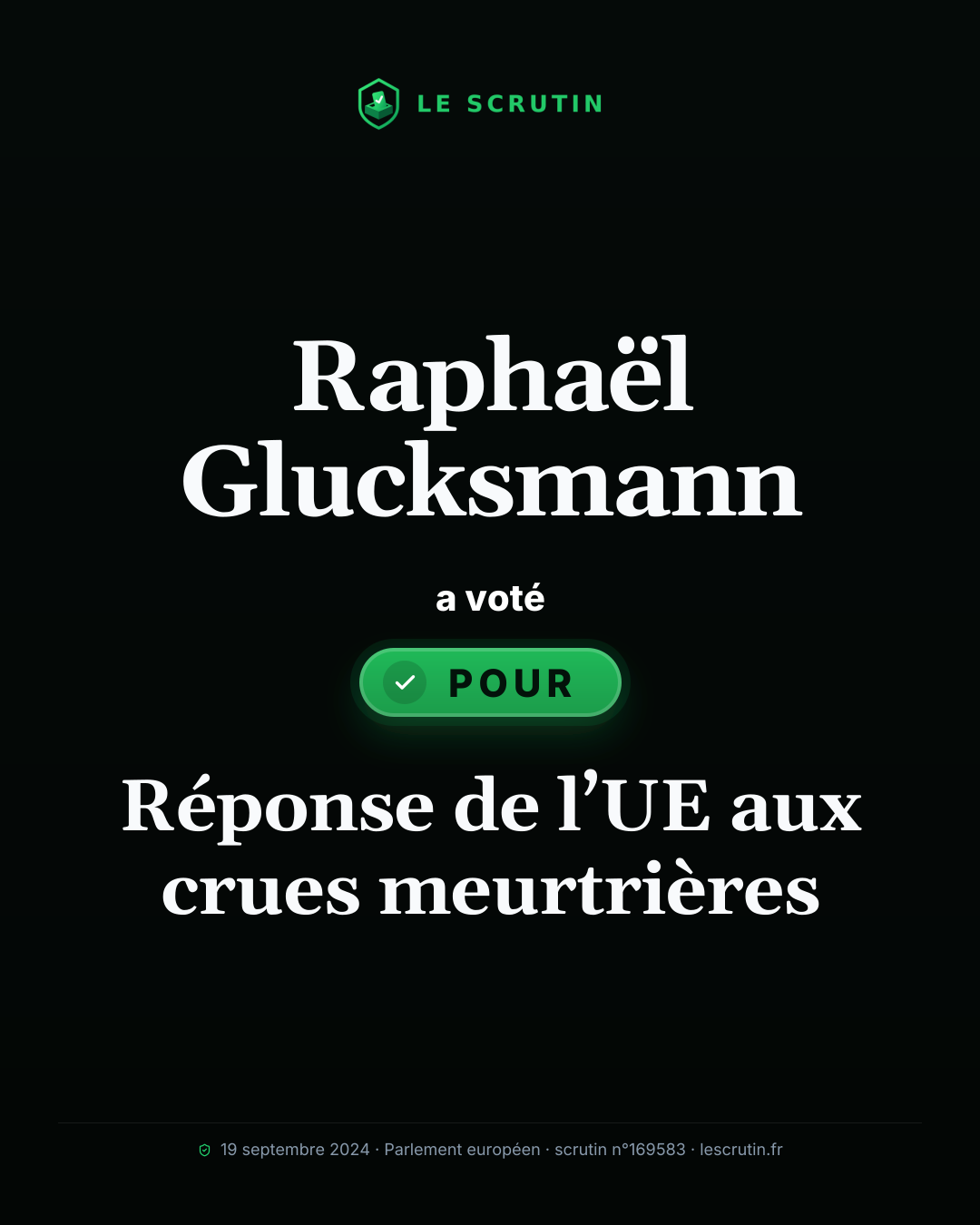 Visuel : Réponse de l’UE aux crues meurtrières