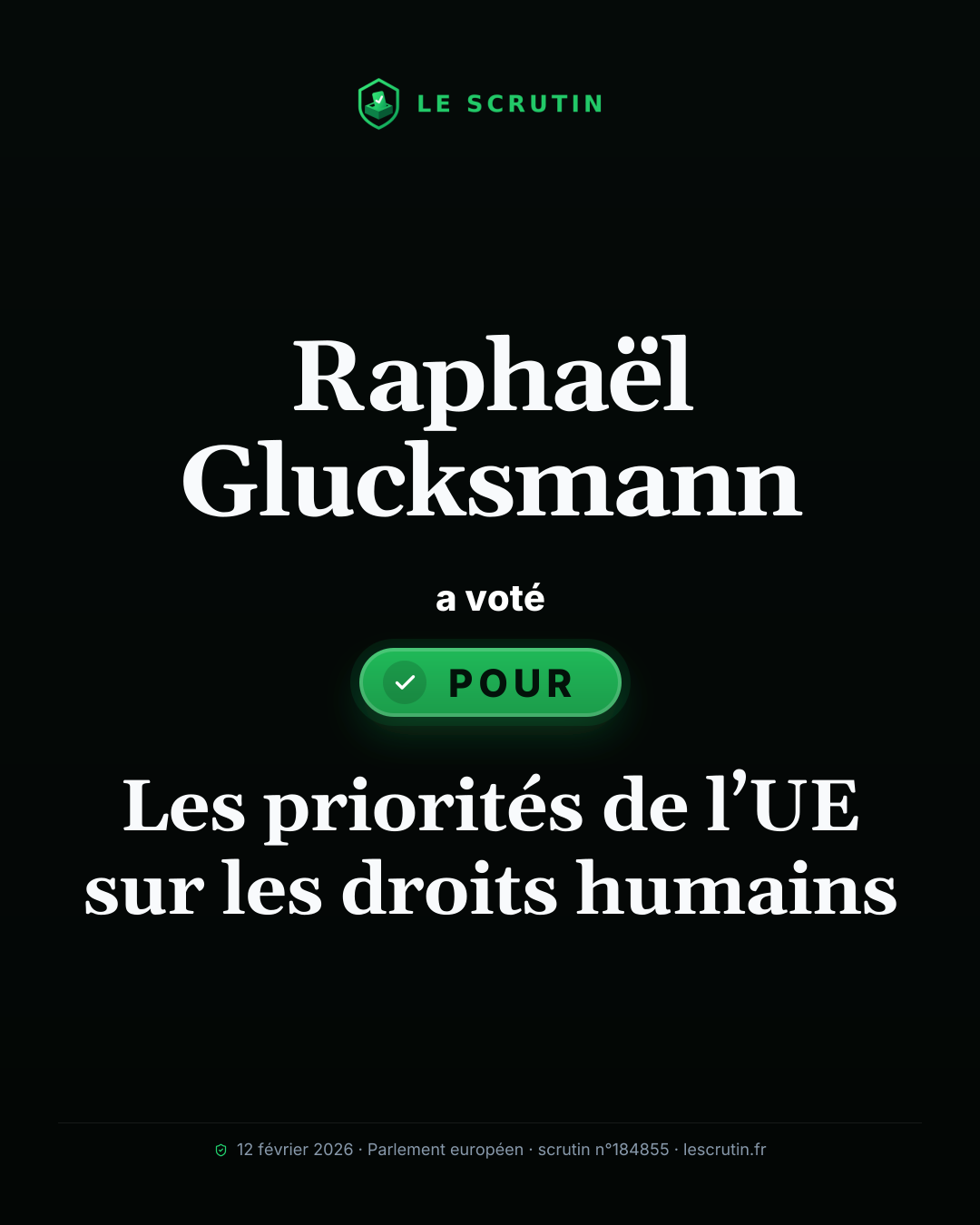 Visuel : Les priorités de l’UE sur les droits humains