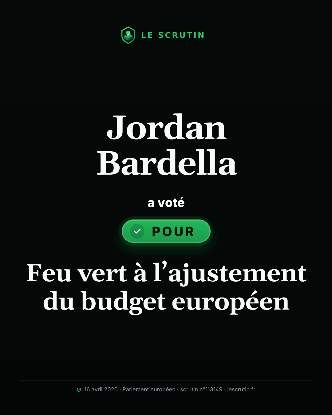 Visuel : Feu vert à l’ajustement du budget européen