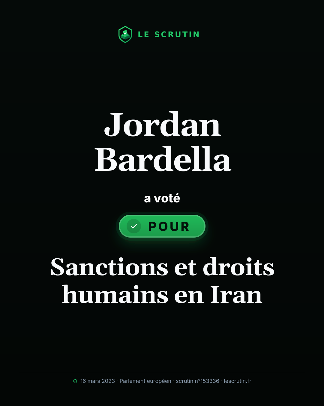 Visuel : Sanctions et droits humains en Iran