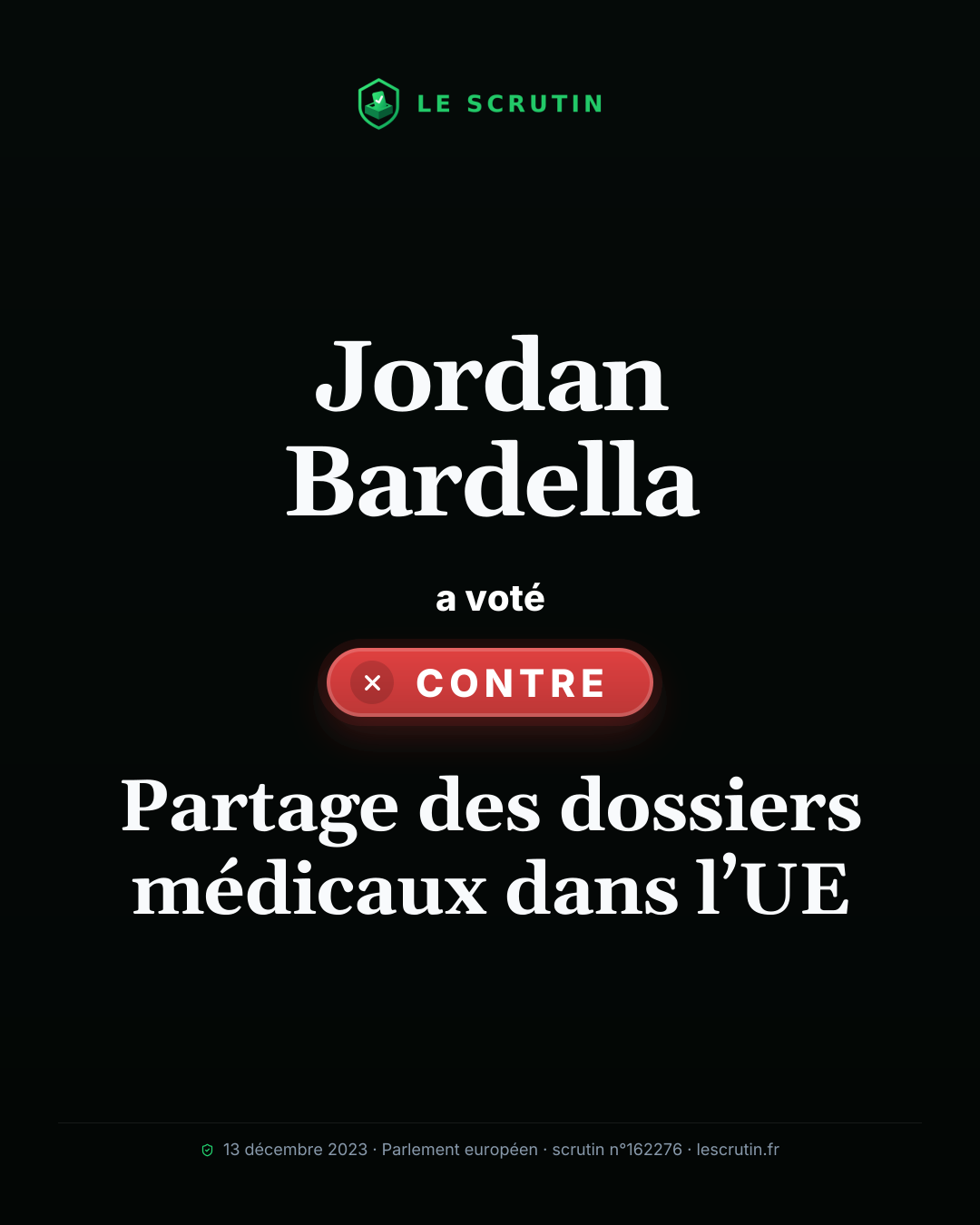 Visuel : Partage des dossiers médicaux dans l’UE