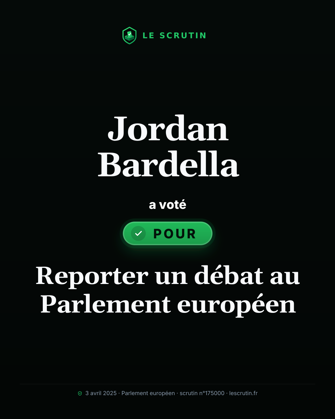 Visuel : Reporter un débat au Parlement européen