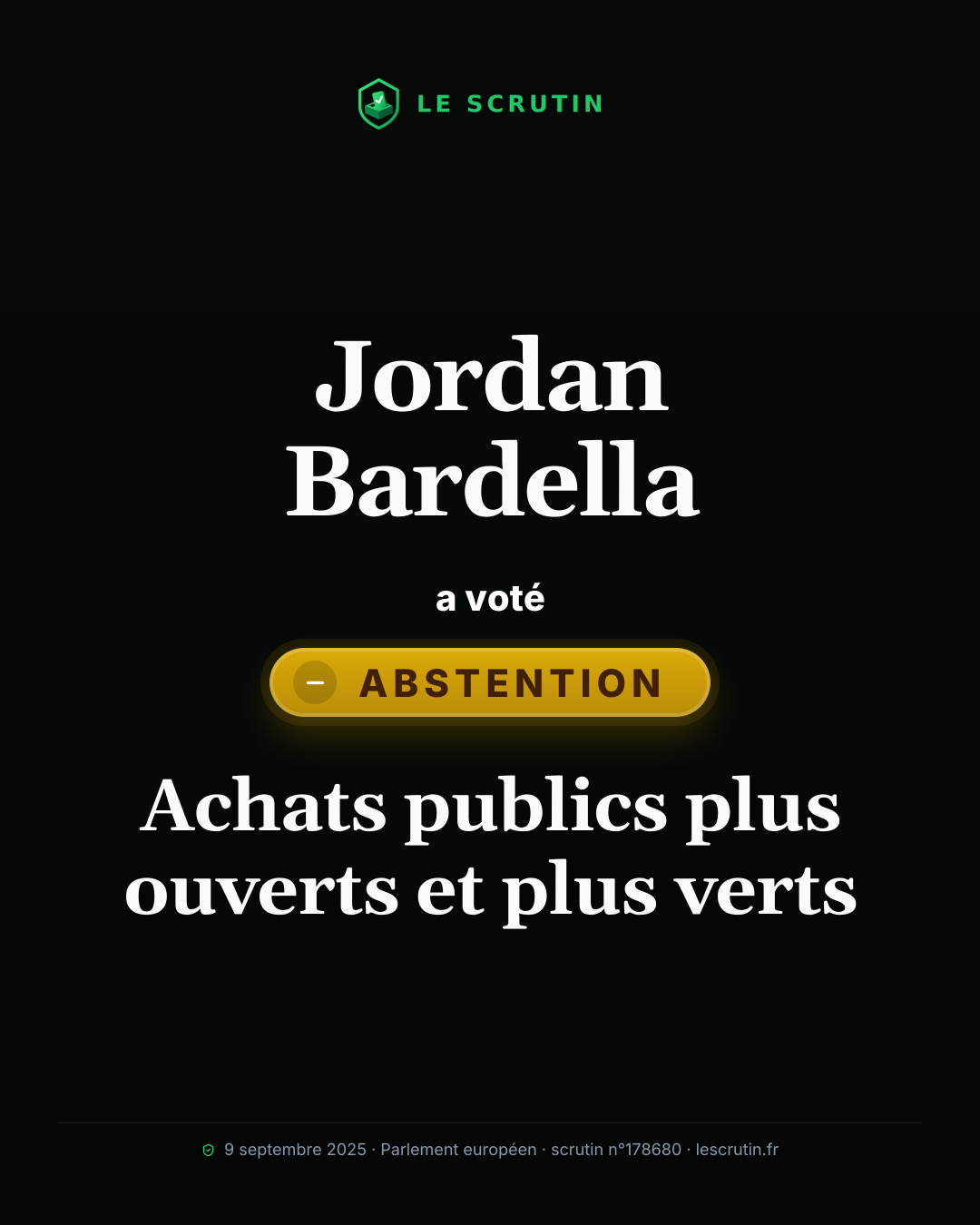 Visuel : Achats publics plus ouverts et plus verts