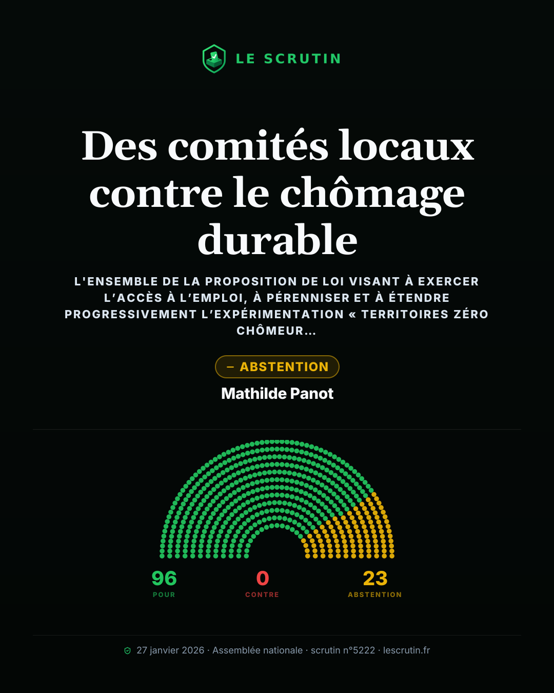 Visuel : Des comités locaux contre le chômage durable